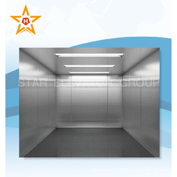 Freight Elevator with Hairline Finition en acier inoxydable Xr-H04